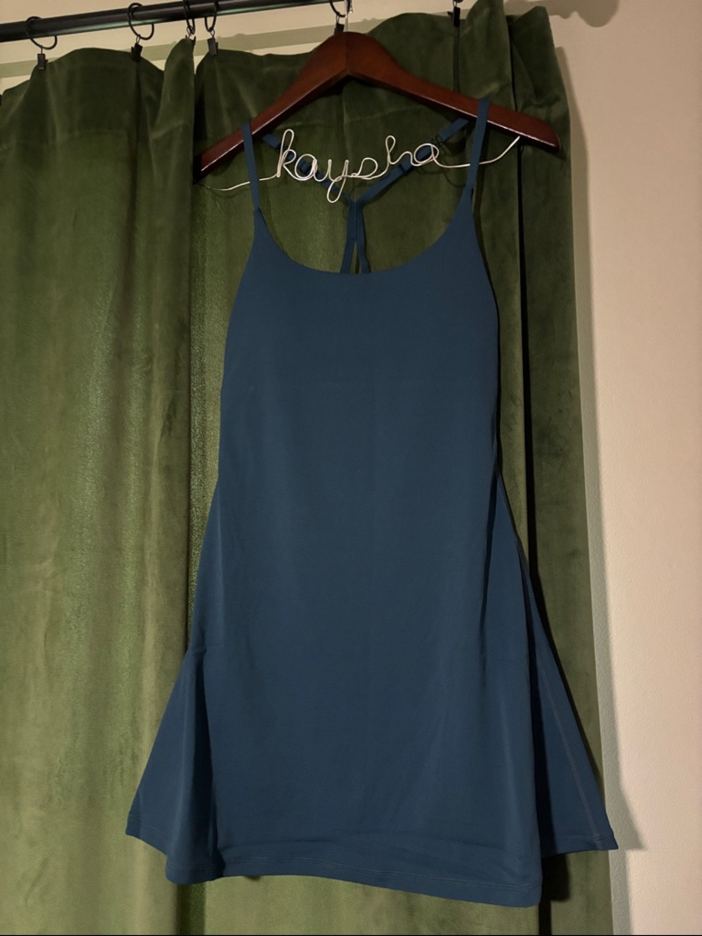 HALARA Blue Athletic Dress With Built in Shorts